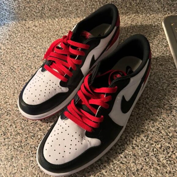 Nike Air Jordan 1 Low OG Black Toe 2023 Shoes CZ0790-106 - Picture 8 of 8